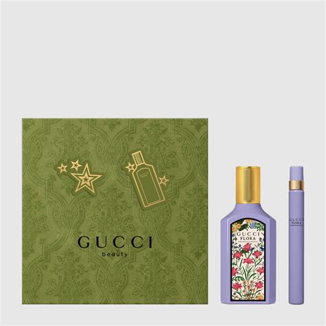 gucci gold set|Gucci magnolia gift set.